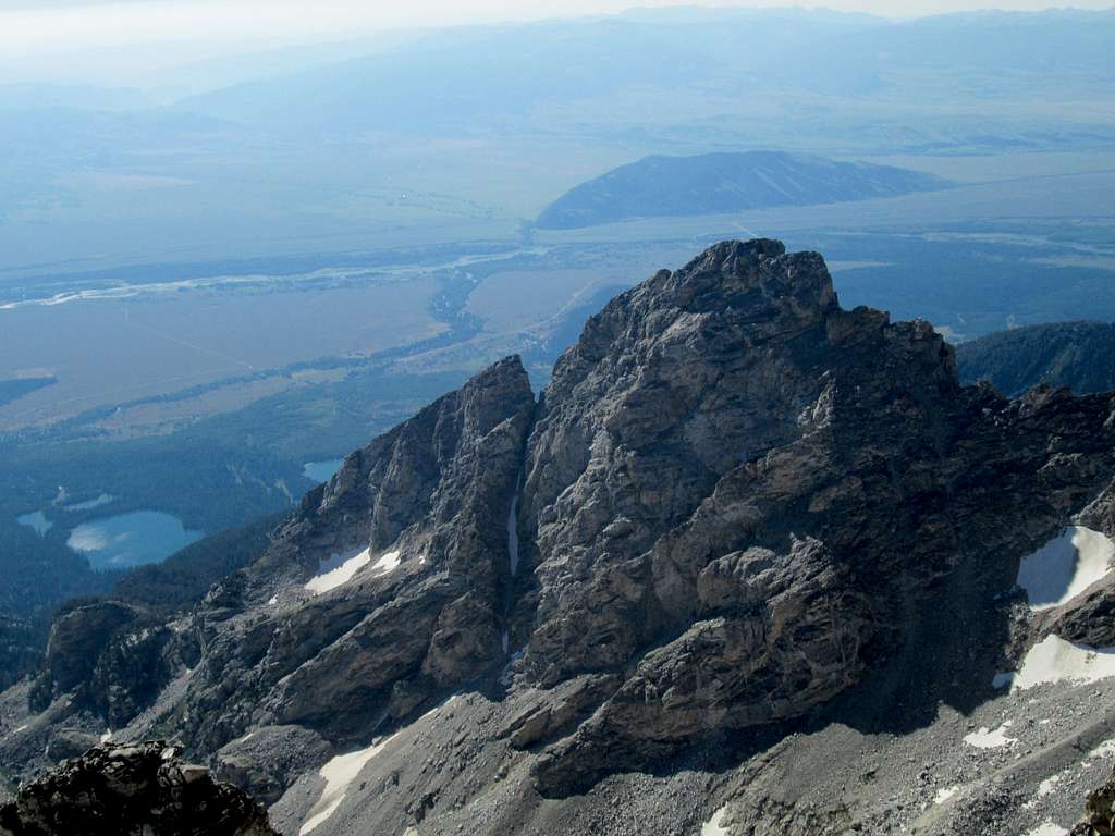 Nez Perce seen from the summit of the Middle Teton