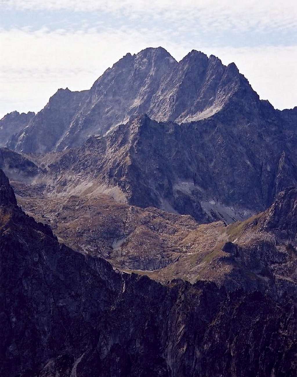 Gerlach massif from north