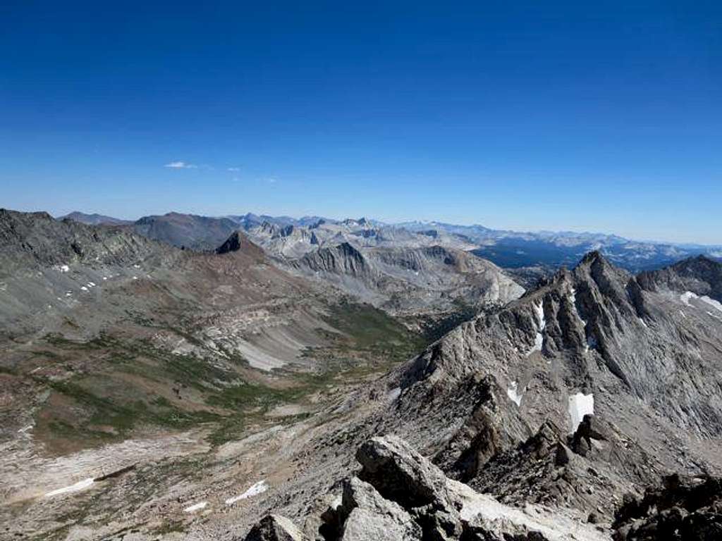 Spiller Canyon and Whorl Peak