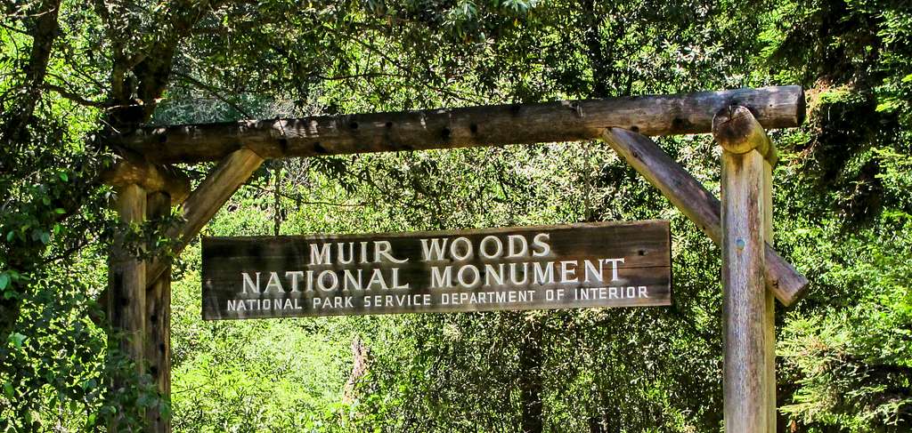 Entrance to Muir Woods