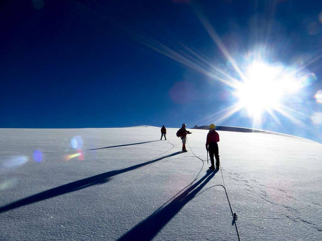 Ritacuba Blanco Glacier Sunrise