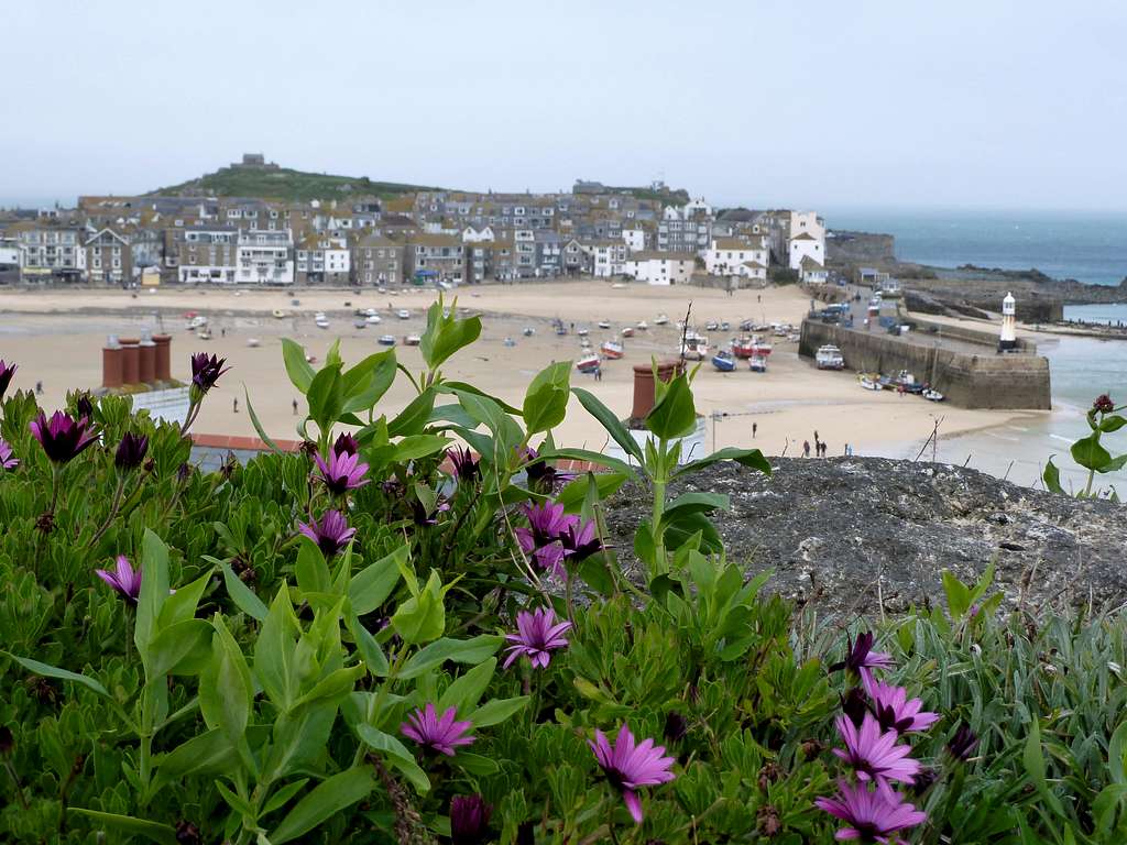 St Ives village, East to Bosigran (North coast)