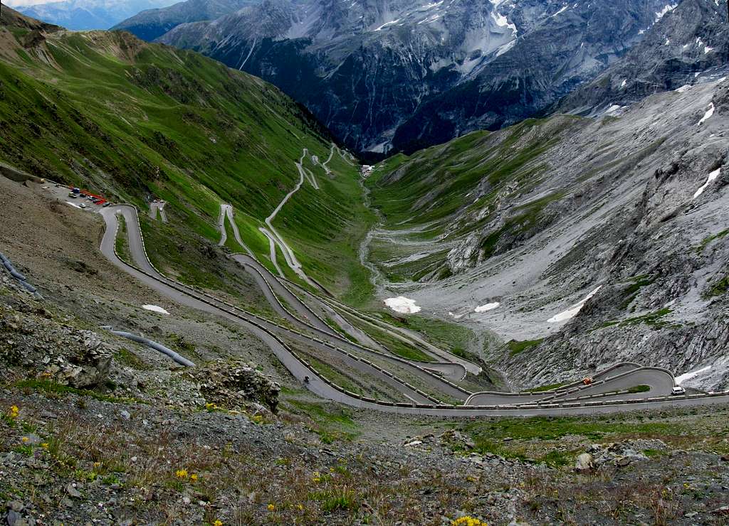 Road to Stelvio Pass