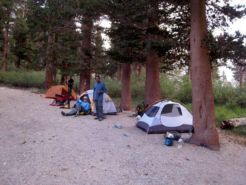 Campsite near Horton Lake