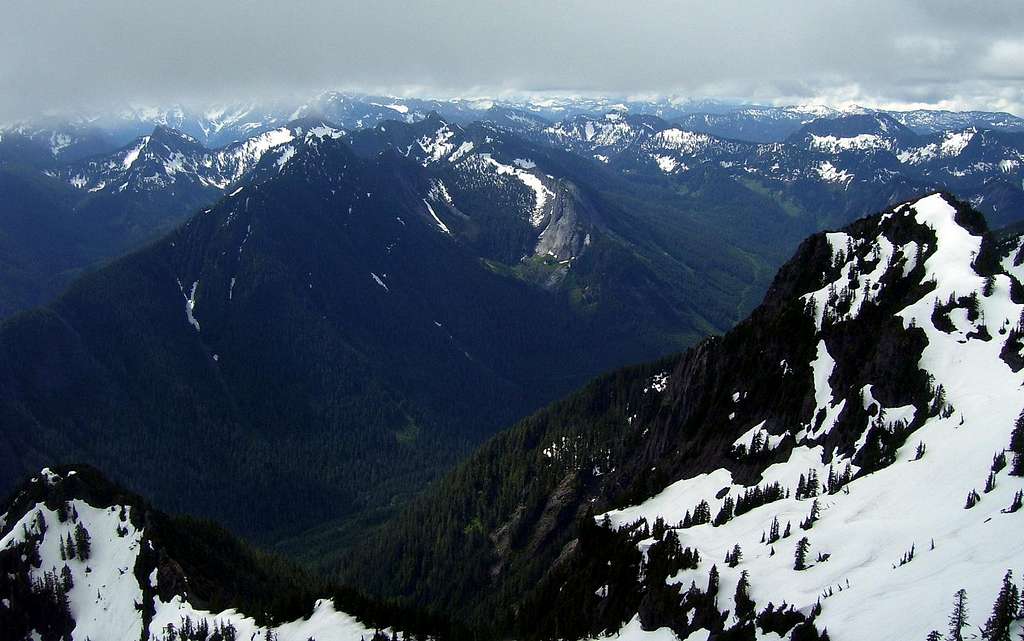 Clear Creek Valley from Jumbo Mountain