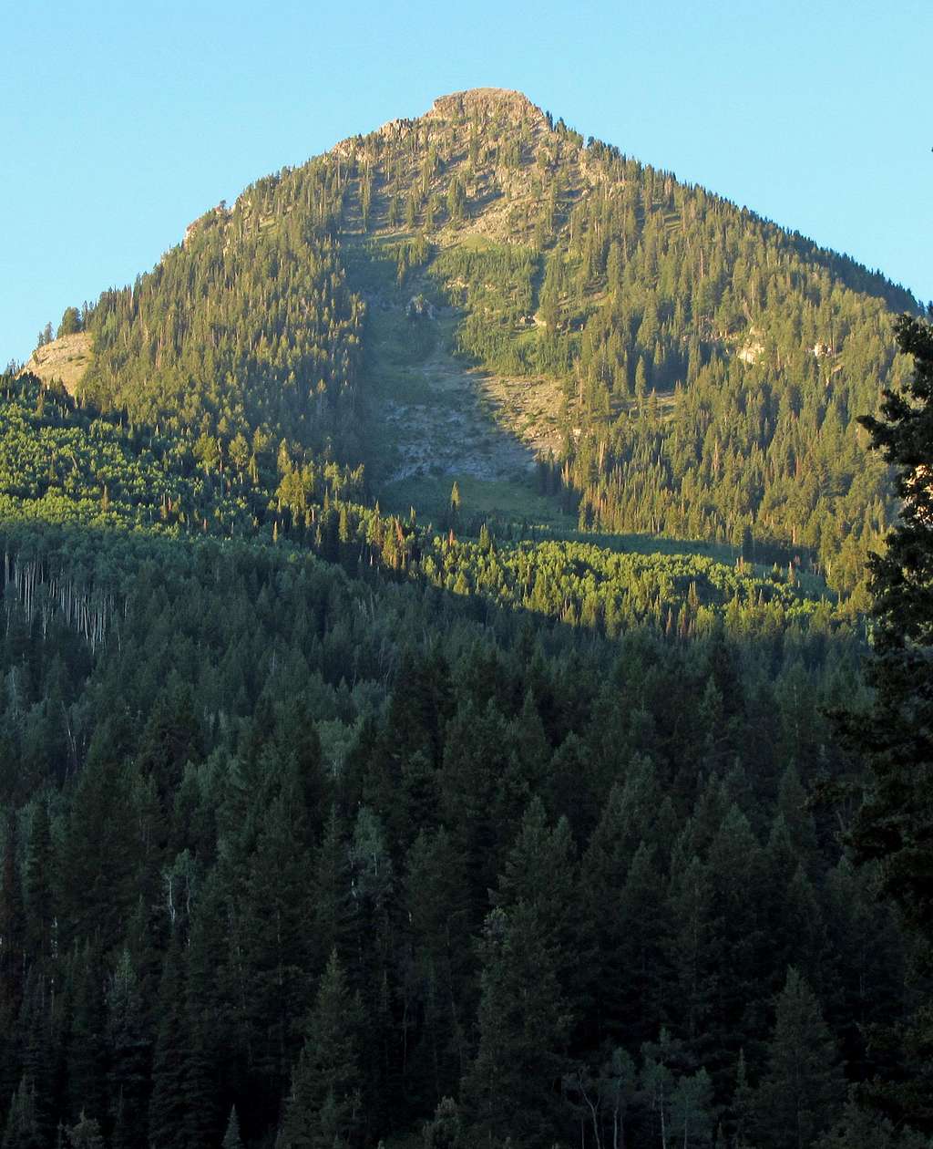 Kessler Peak from Butler Fork Trailhead