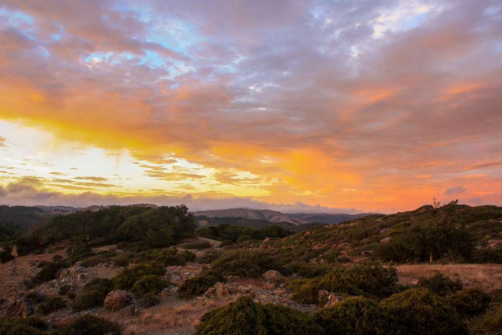 Sunset from Azalea Hill