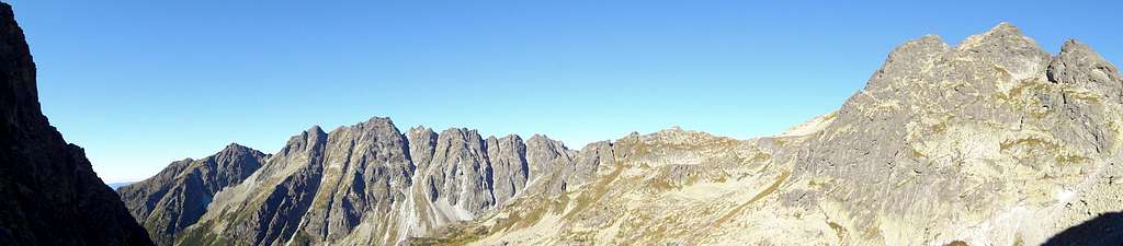Vysoke tatry - Basty ridge