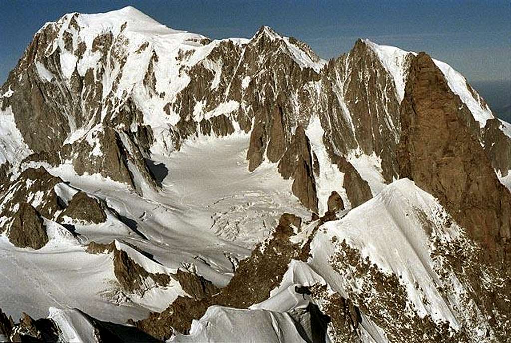 Mont Blanc, Rochefort Arete...