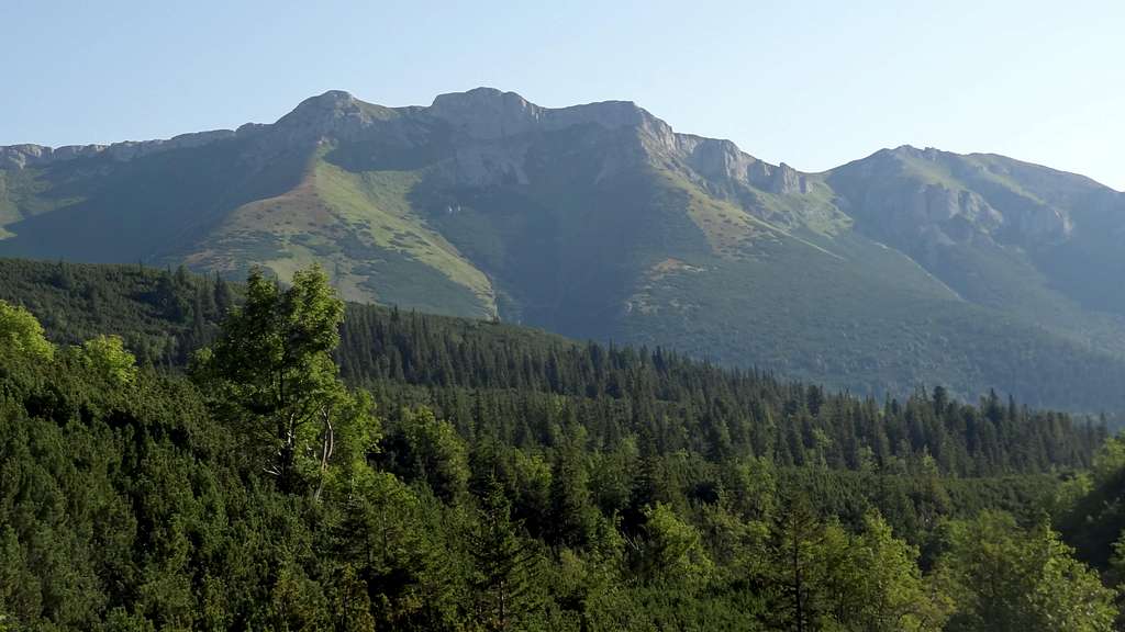 Open views to Tatry Bielskie