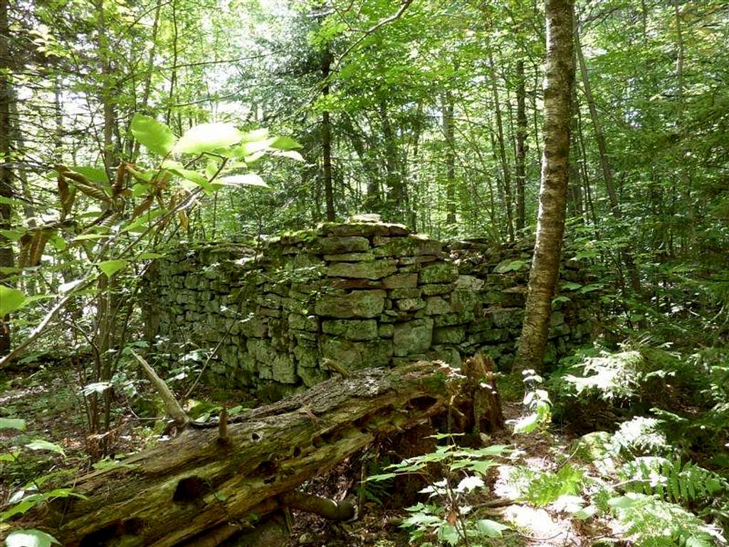 remnants of Sam Smith's cabin (the Hermit of the Gulf)