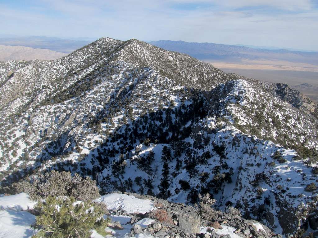 east ridge of Clark