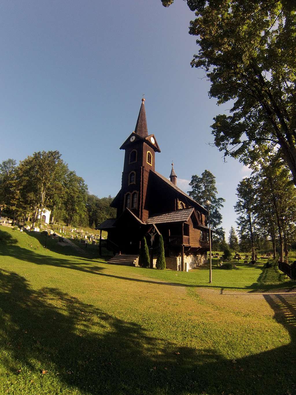 Tatranska Javorina wooden church