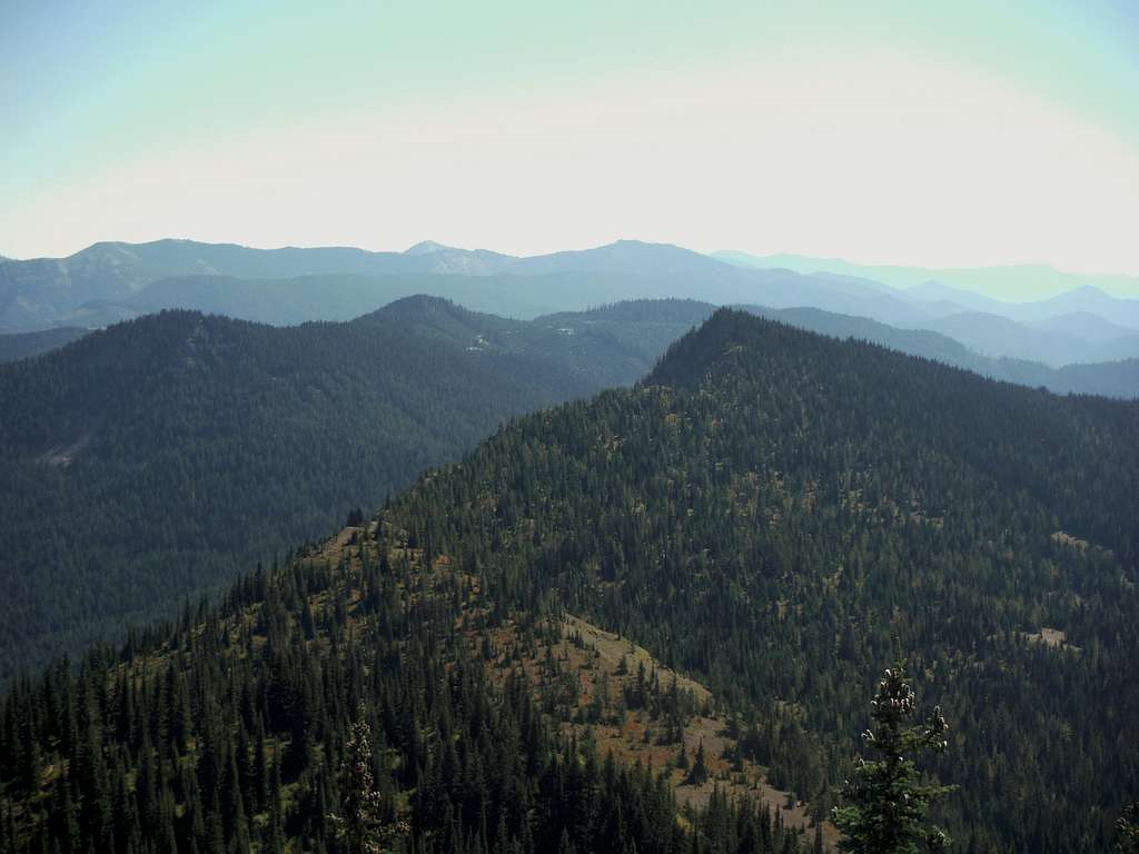 Looking east from Blowout Mountain