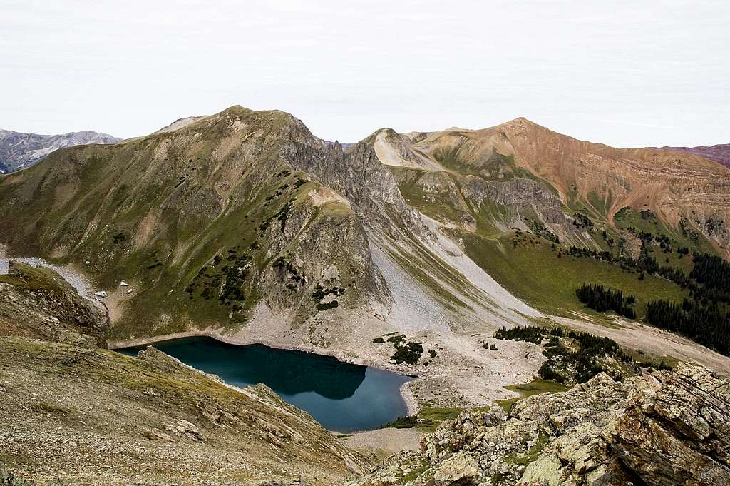 Capitol Lake from Daly Pass