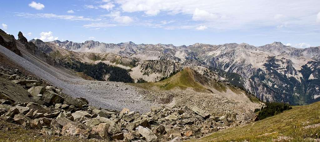 Looking South from Capitol Peak