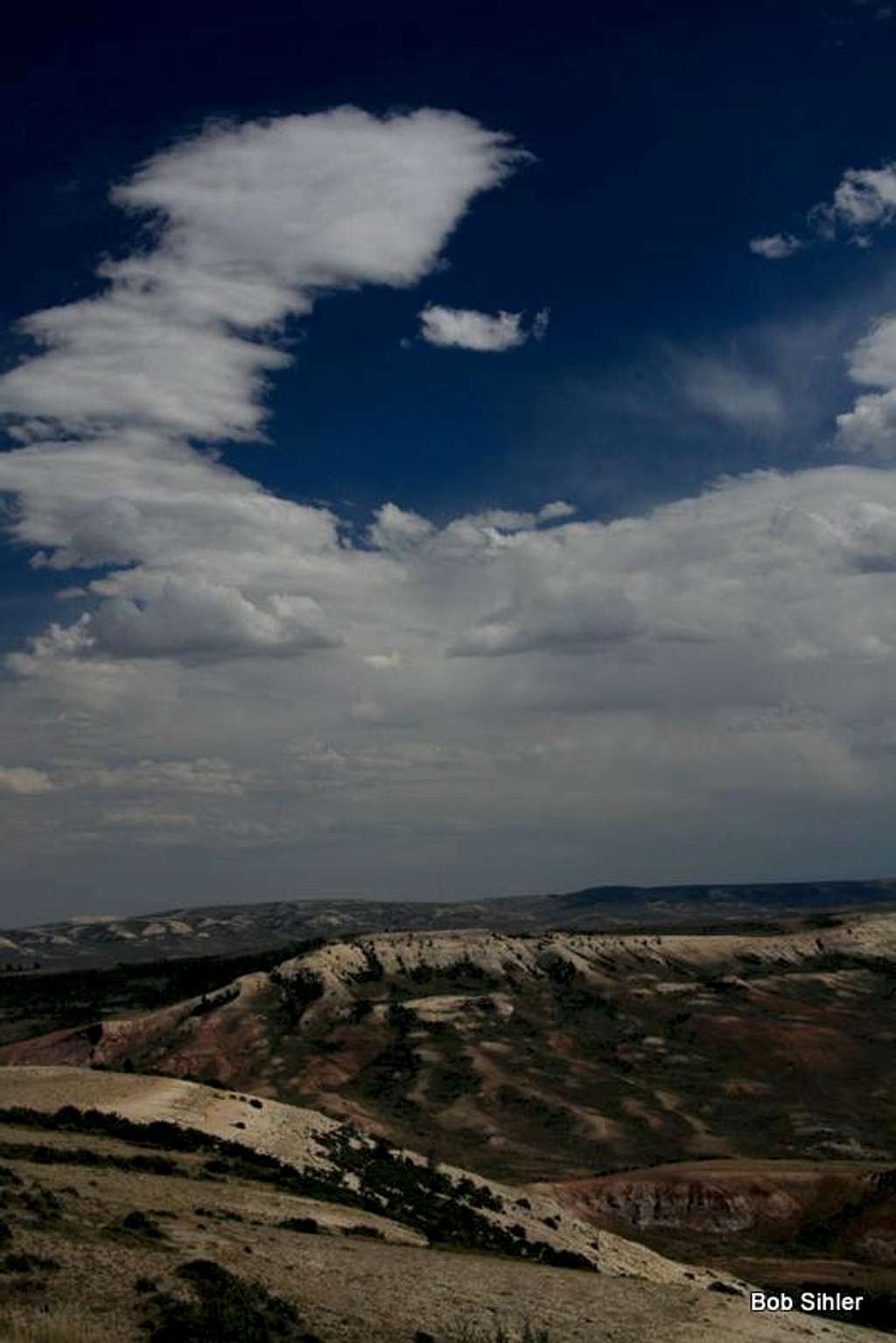 Fossil Butte from Cundick Ridge