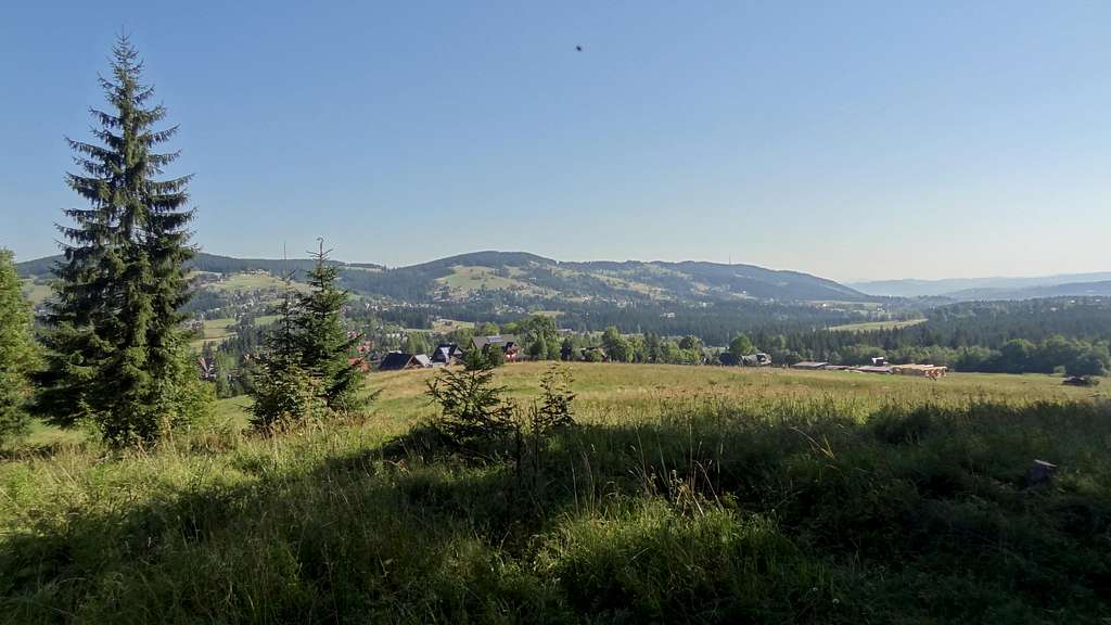 Panorama near Dolina Małej Łąki