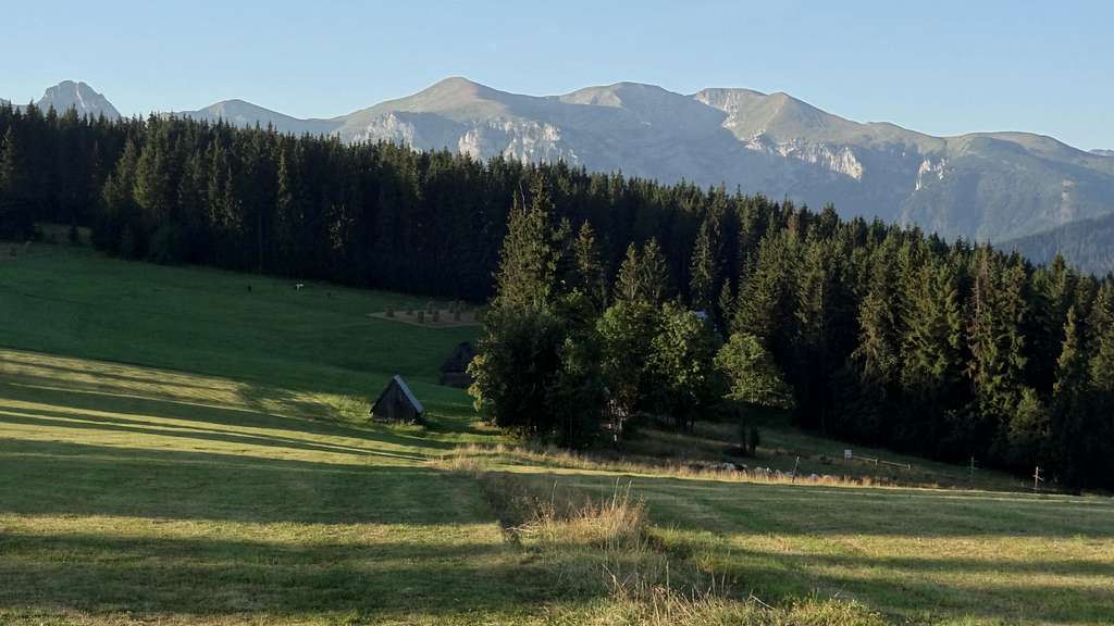 Gubałówka hill, looking to the Western Polish Tatras