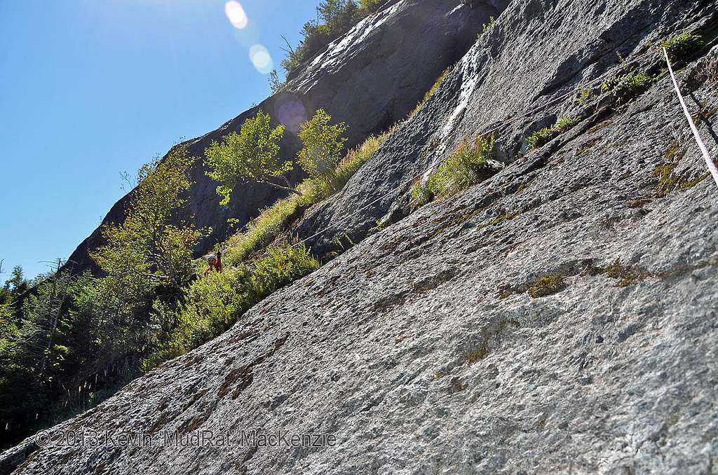 Pitch 3 Upper Portion: Marcy East Face