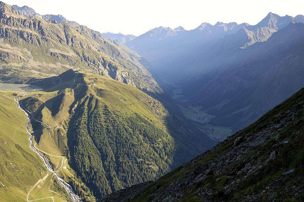 Sunrise over Pitztal