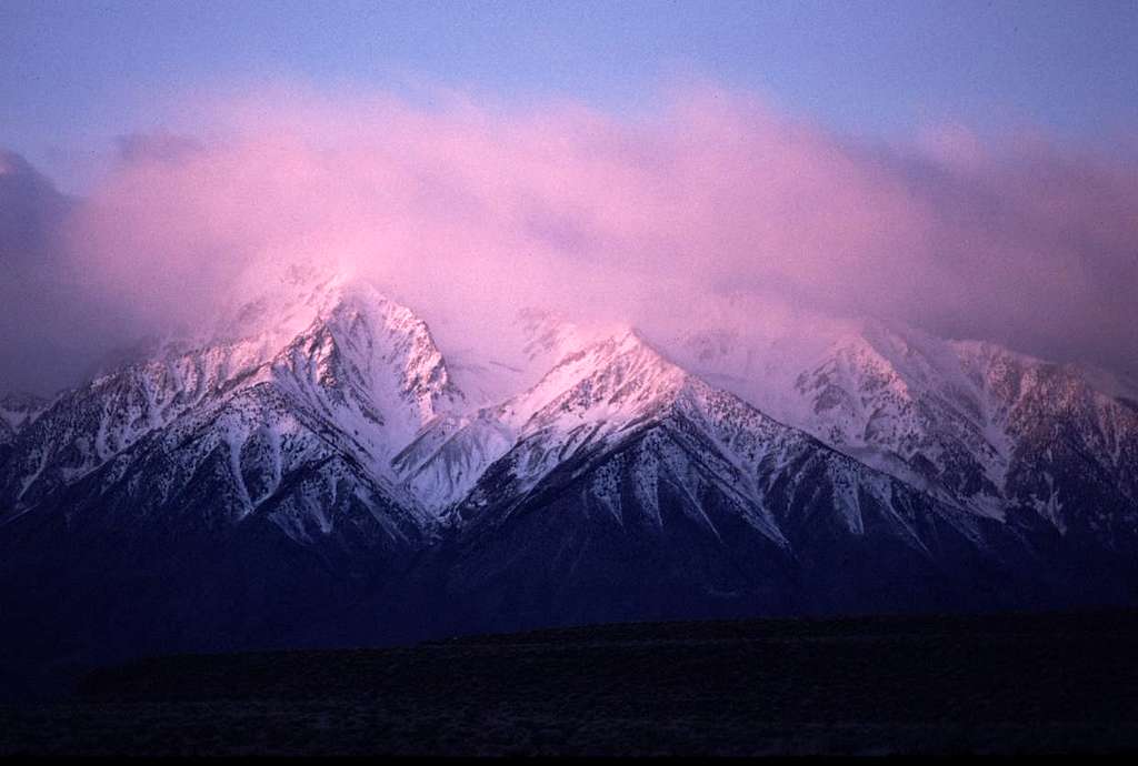 Mount Tom in December.