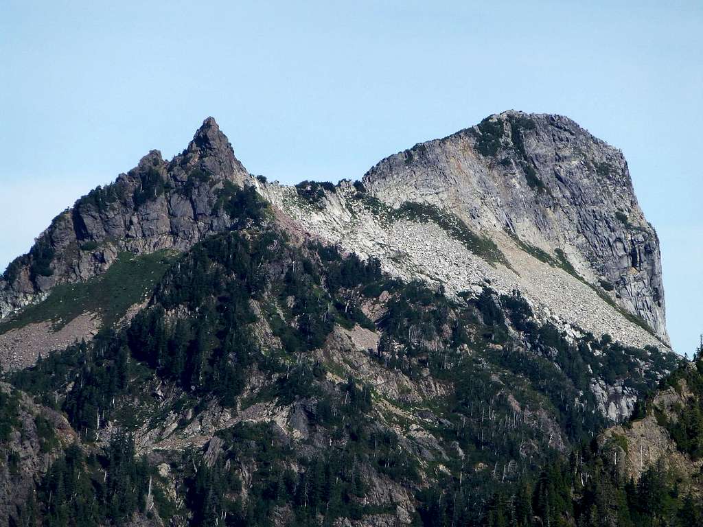 Salish Peak from the southwest