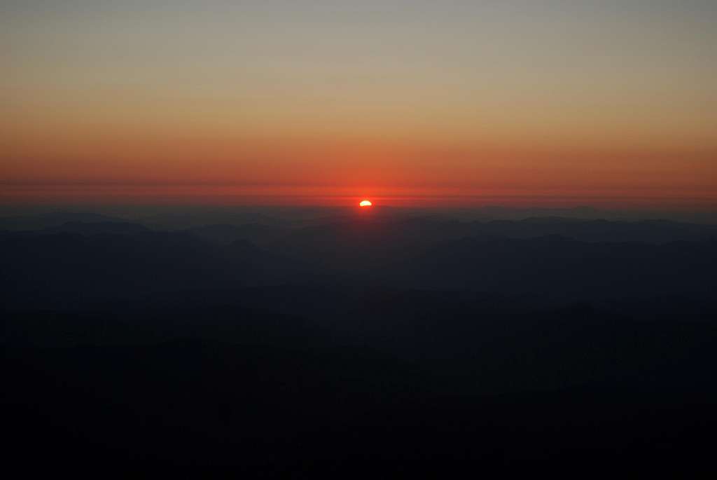 Sunset from Middle Sister