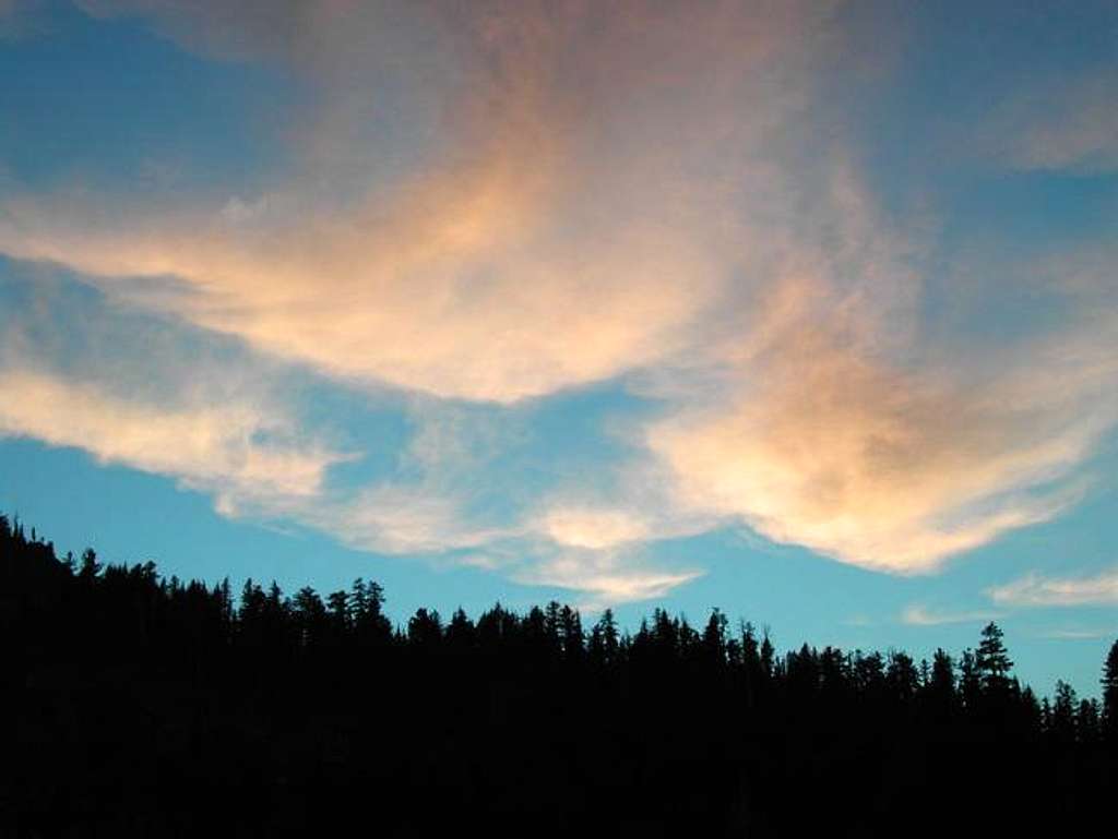 Twilight at Dick's Lake. Aug....