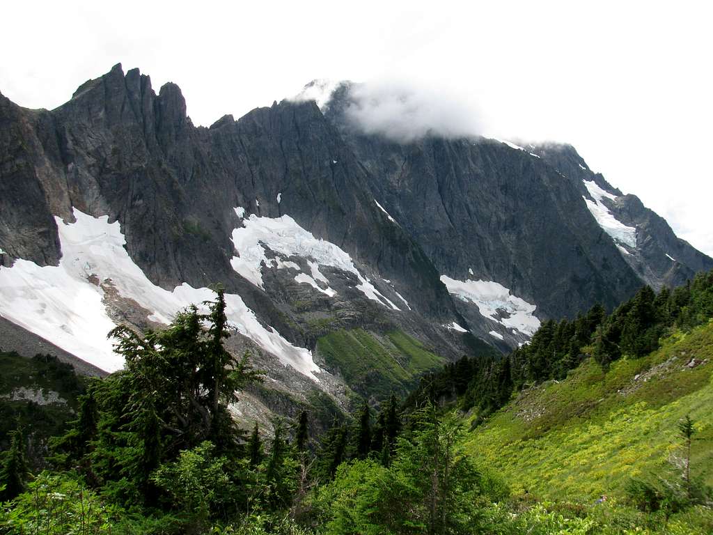 The Triplets and Cascade Peak