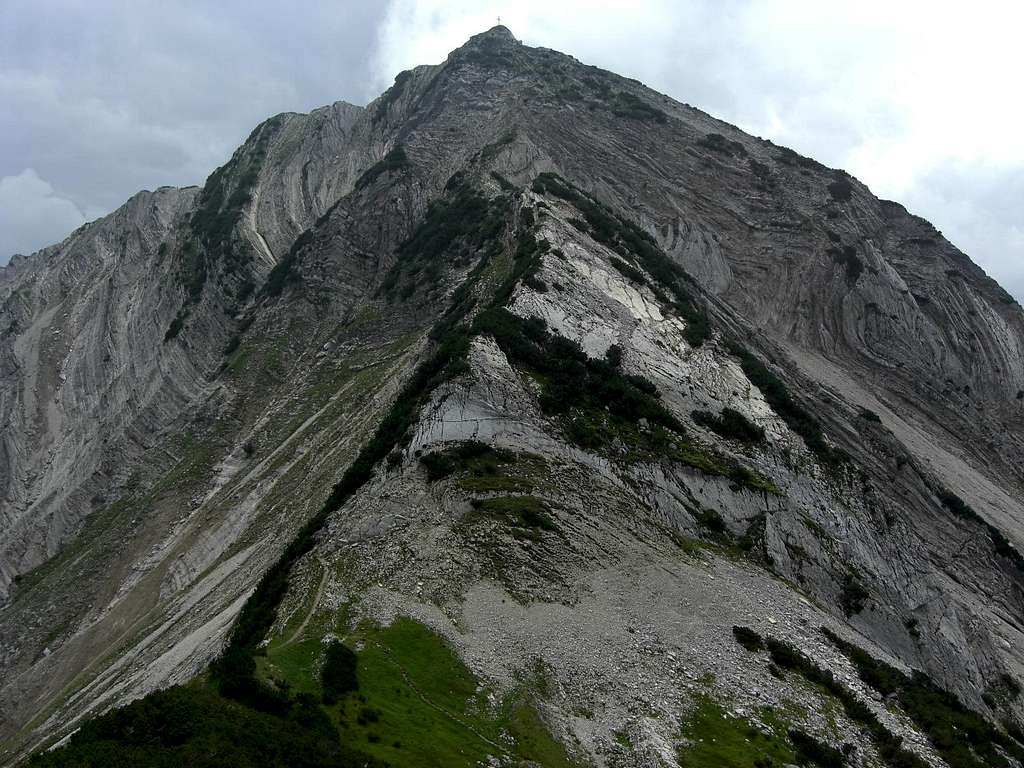 Seebergspitze and north ridge