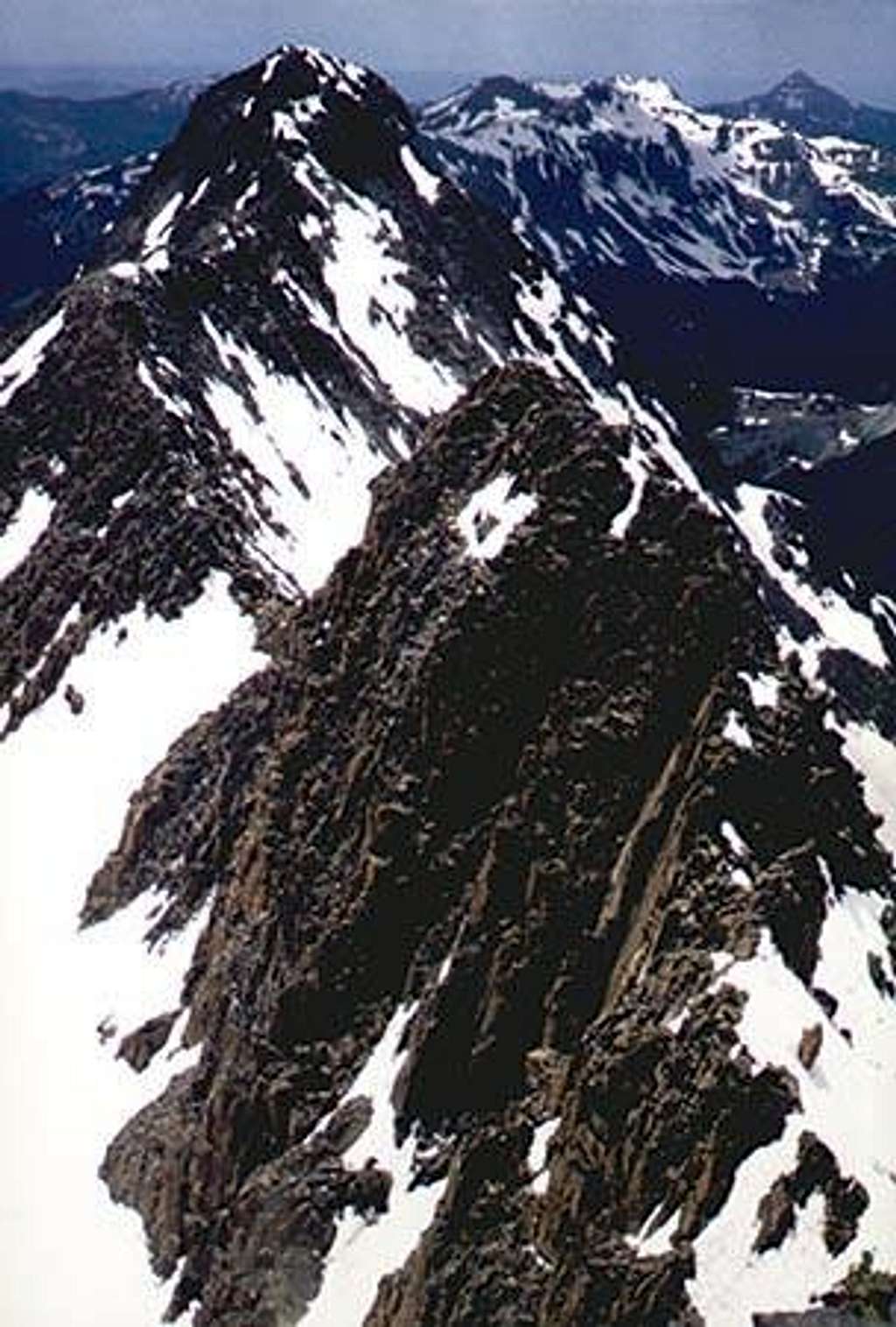 The El Diente ridge of Mount...