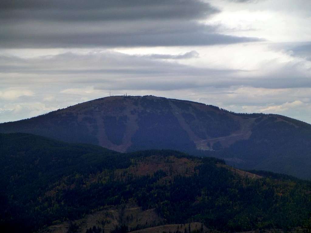 Mount Spokane from Rathdrum Mountain