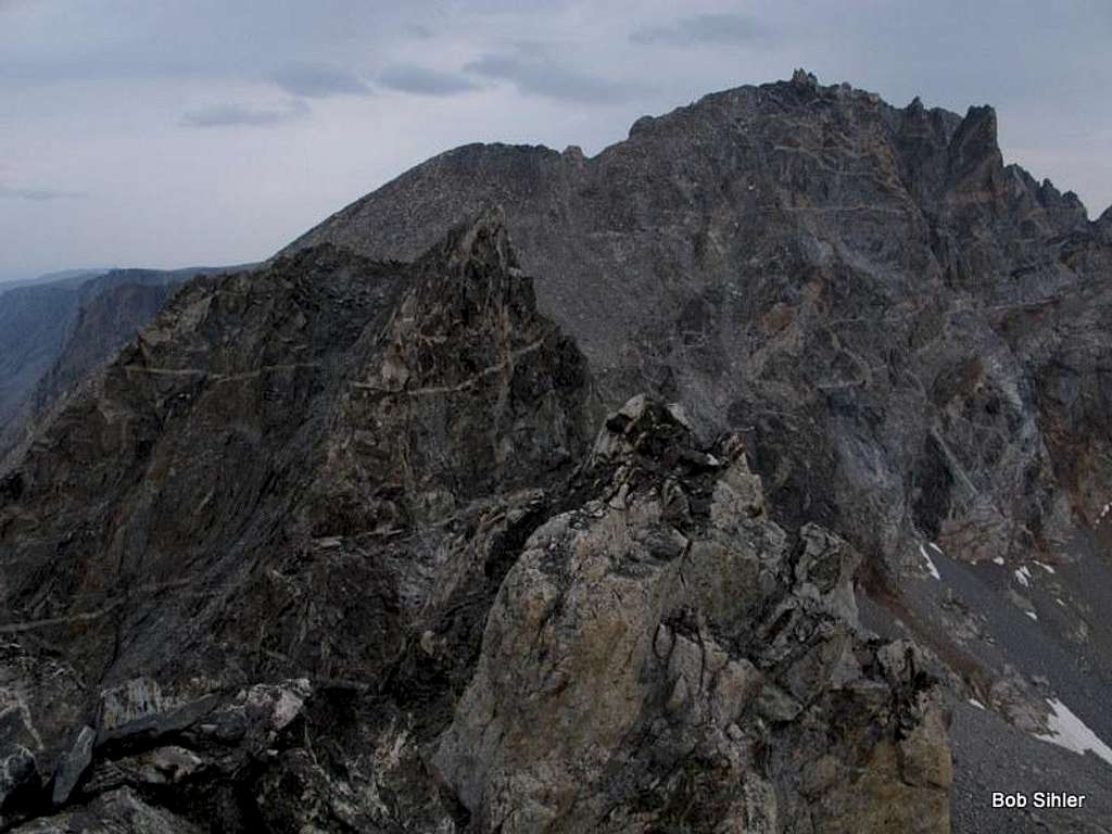 Dinwoody Peak, Miriam Peak, and the Second Highpoint of Bobs Towers