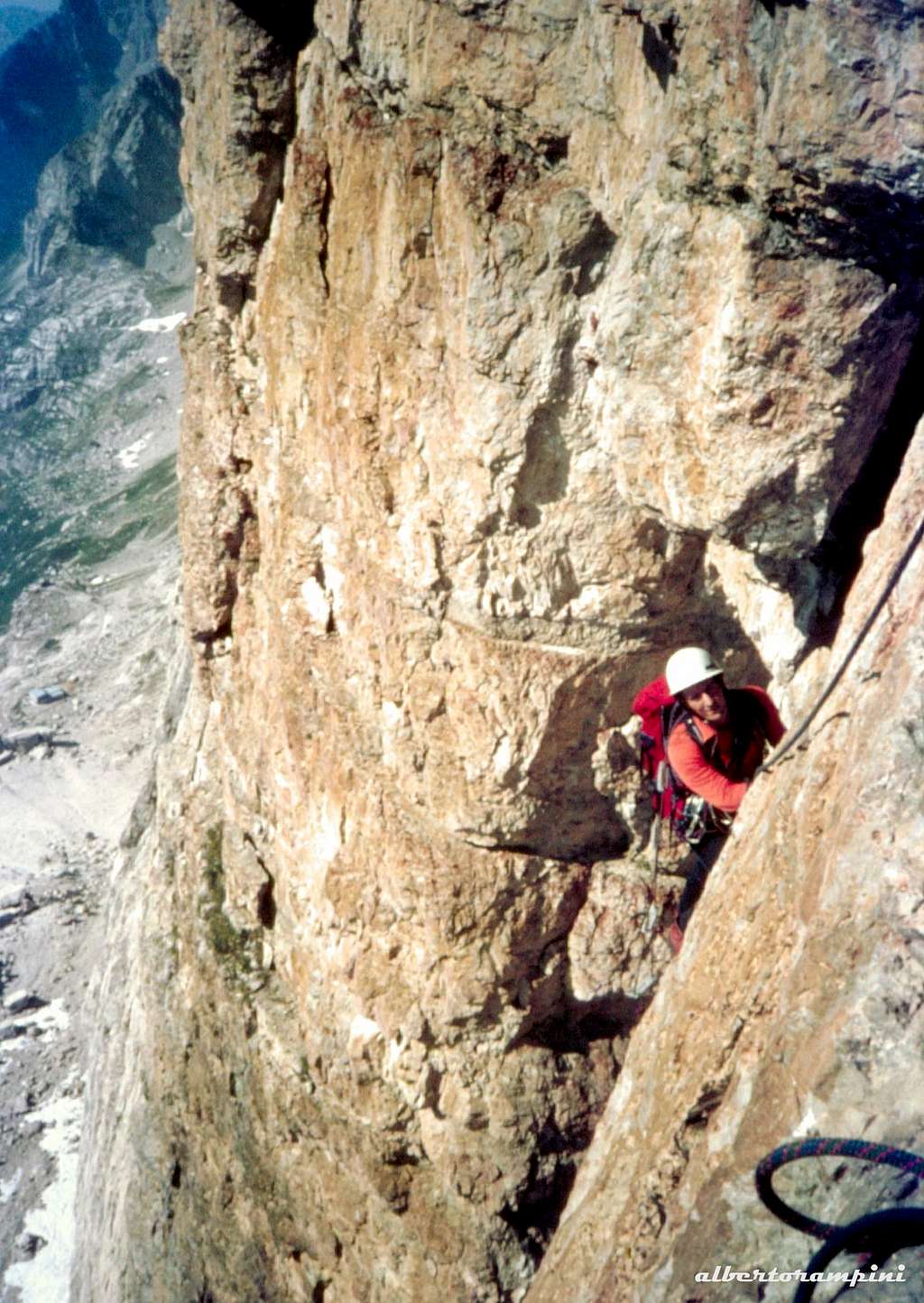 Cima d'Ambiez, the climb in the Eighties