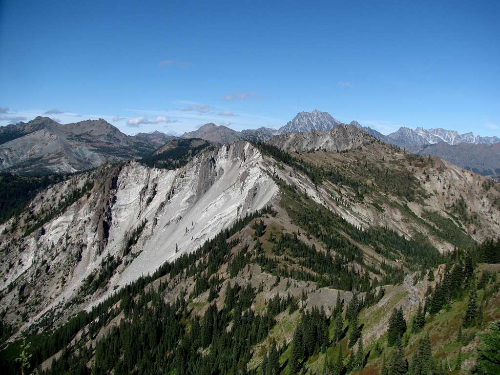 View From the Ridge to Jolly Mountain