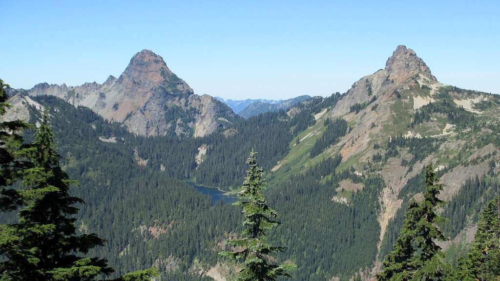 Mount Thomson and Huckleberry Mountain
