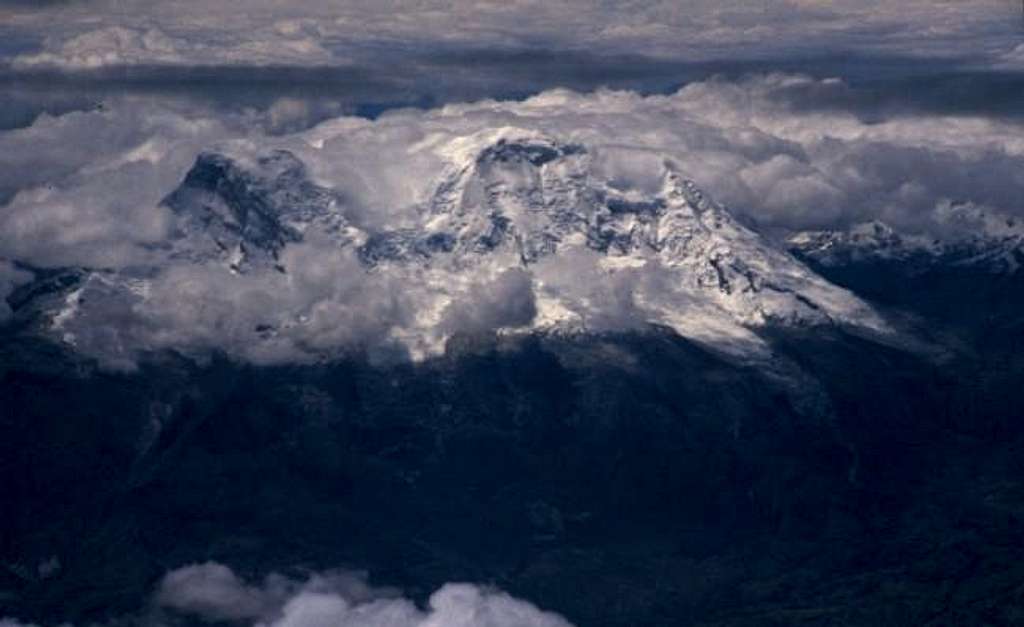 Huascaran from air