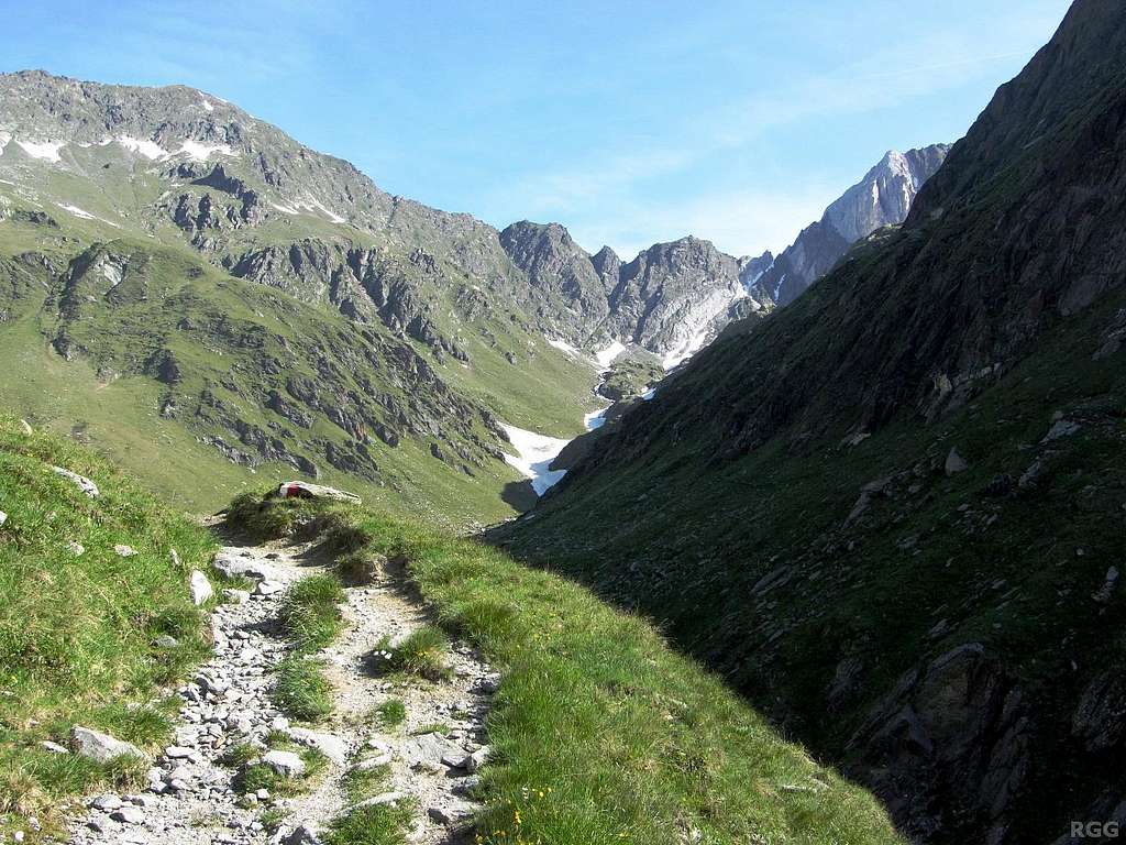 On the trail to the Johannesschartl