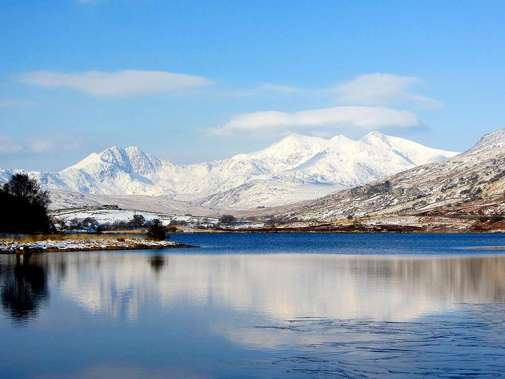 Snowdon over Llynnau Mymbyr