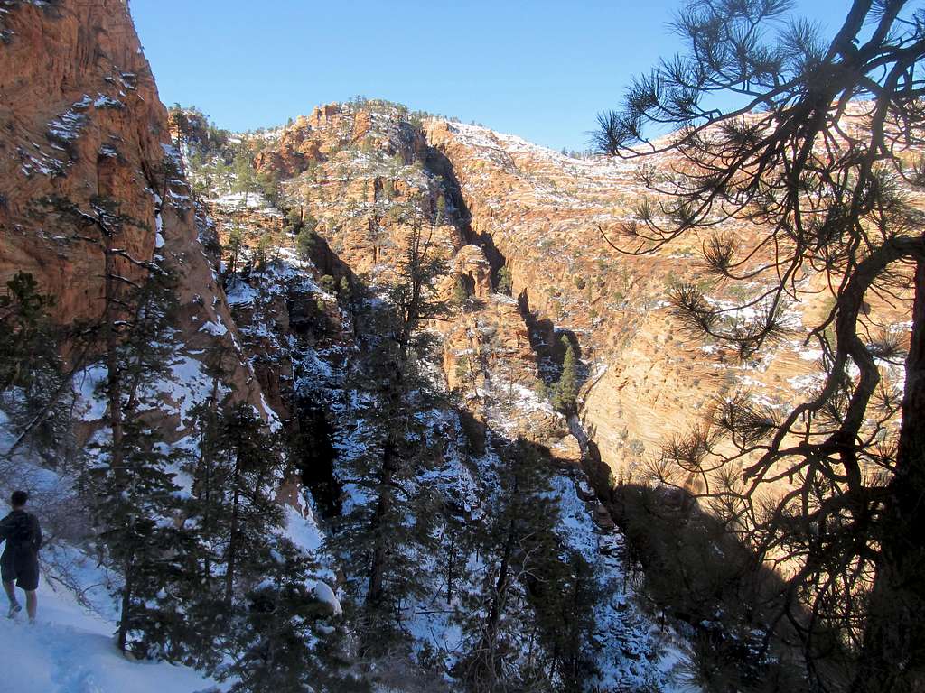 a look at a narrow canyon