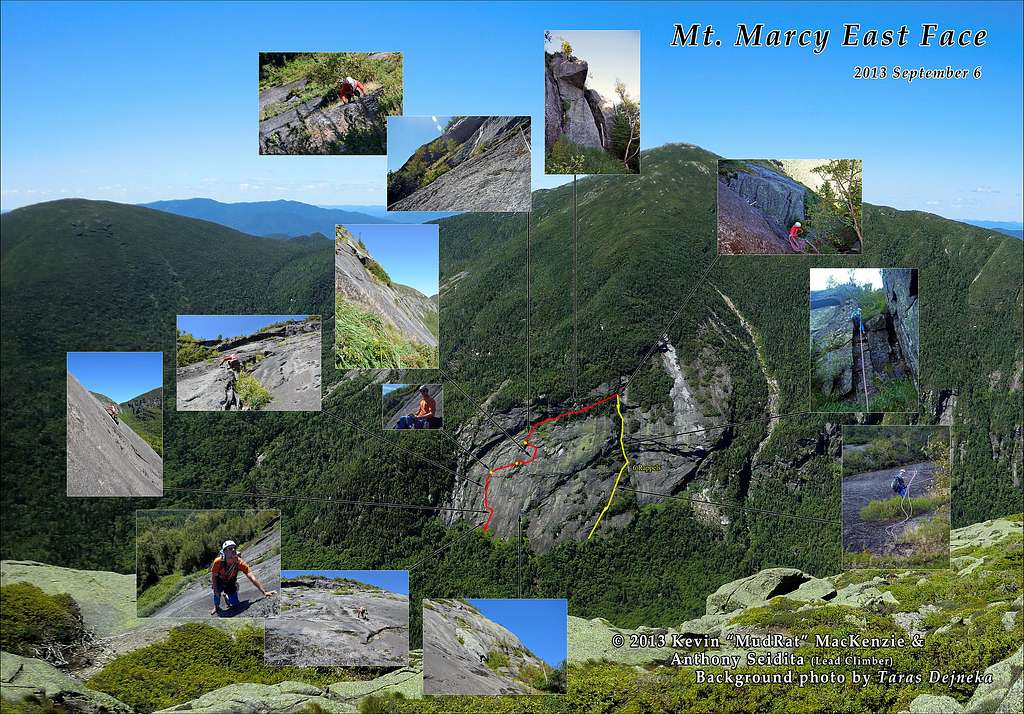 Ranger on the Rock (Mount Marcy East Face)