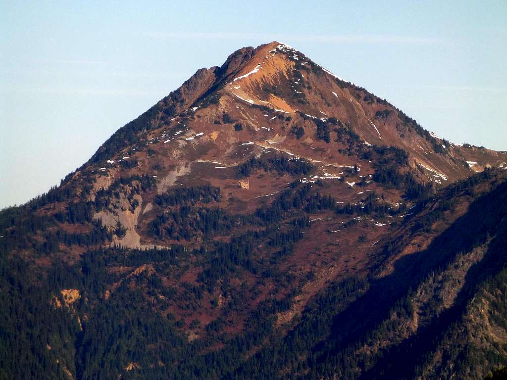 Painted Mountain (Red Mountain) from North Bowser Butte