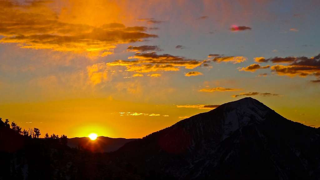 Box Elder Peak Sunrise.