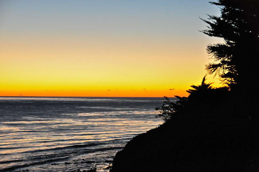 Coast of California Sunset