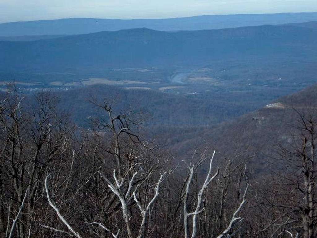 Northwest viewpoint to the...