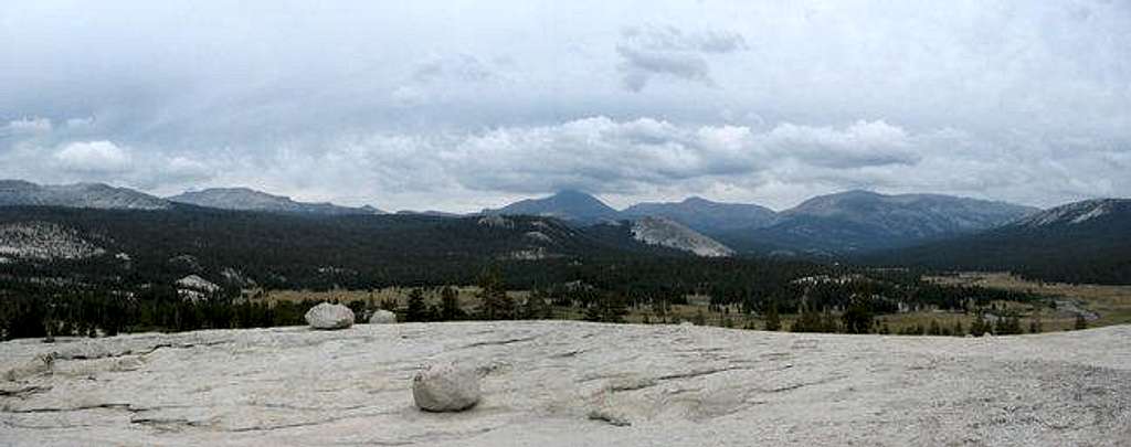 Tuolumne Meadows and view...