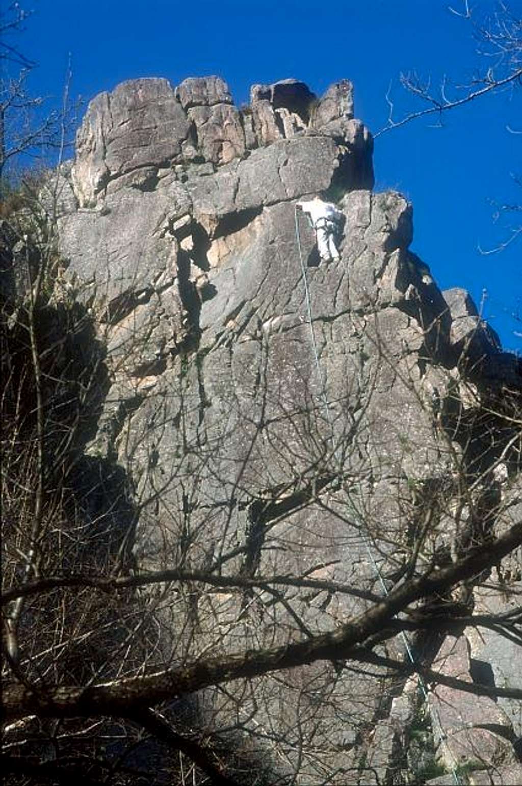 Vieux Château cliff.