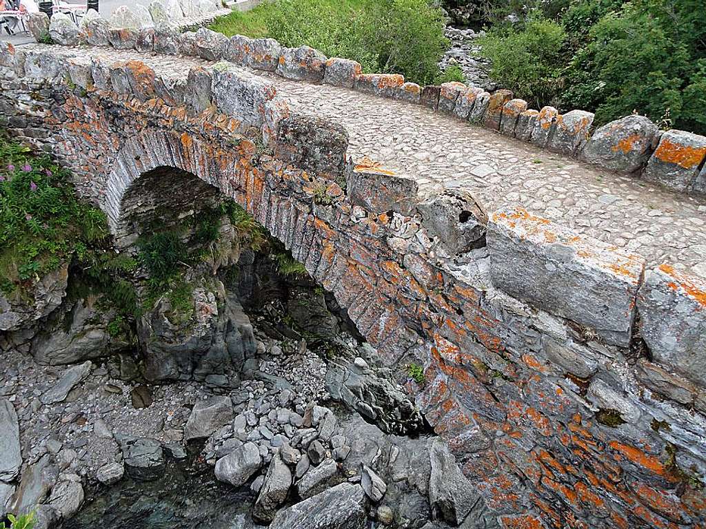 The old bridge in Hospental