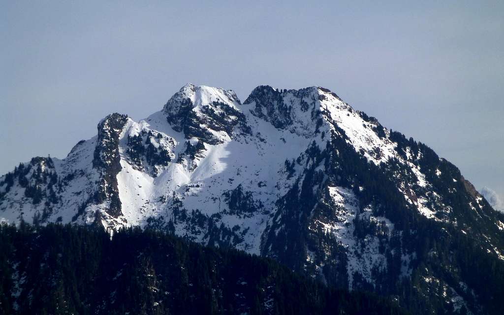 Big Bear Mountain from Olo Mountain